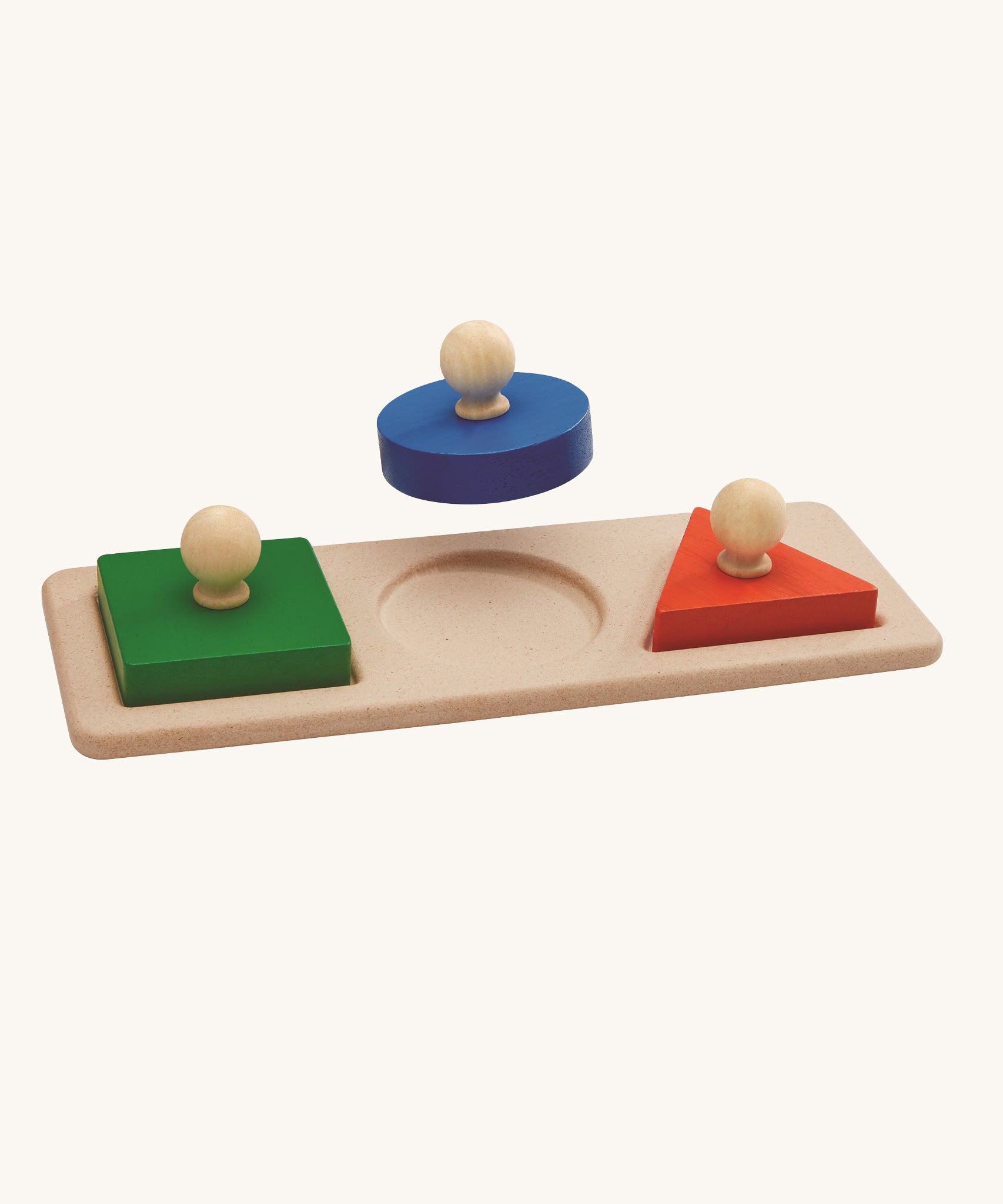 The PlanToys Shape Matching Puzzle on a plain background.