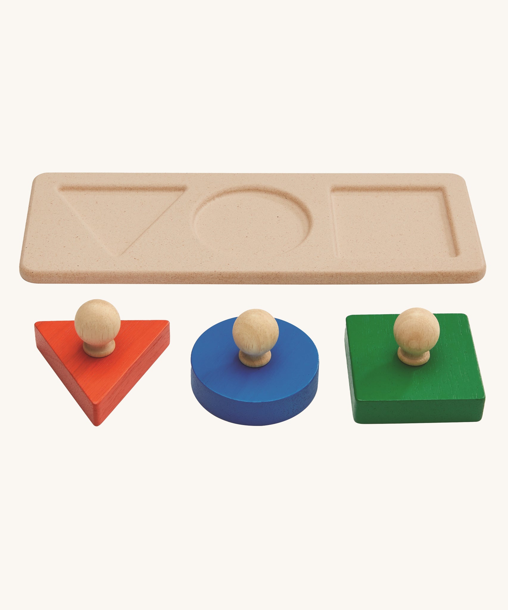 The PlanToys Shape Matching Puzzle on a plain background.