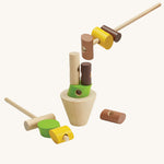 PlanToys Stacking Logs Game