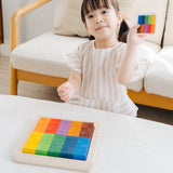 PlanToys 100 Rainbow Counting Cubes