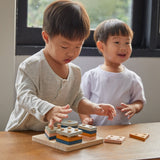 Plan Toys Geometric Sorting Board - Orchard