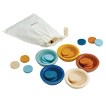 Plan Toys Sort & Count Cups - Orchard