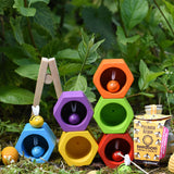 PlanToys Bee Hives Rainbow