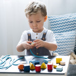 Plan Toys Geo Lacing Beads