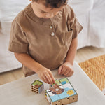 PlanToys Animal Puzzle Cubes