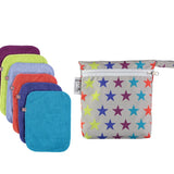 Pop-In Brights Bamboo Baby Wipes x10