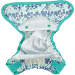 Pop-in Snow Leopard Velcro Nappy Wrap