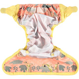 Pop-in Cheetah Velcro Nappy Wrap