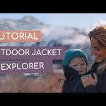 Mamalila Outdoor Explorer Babywearing Jacket - Black