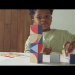 PlanToys Geo Pattern Cubes