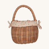 Olli Ella Rattan Berry Basket with Lining – Gumdrop