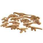 Reel Wood Set of 13 Dinosaurs