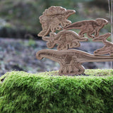 Reel Wood Set of 13 Dinosaurs