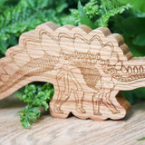 Reel Wood Stegosaurus