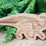 Reel Wood Parasaurolophus