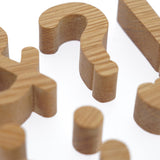 Reel Wood Punctuation Set