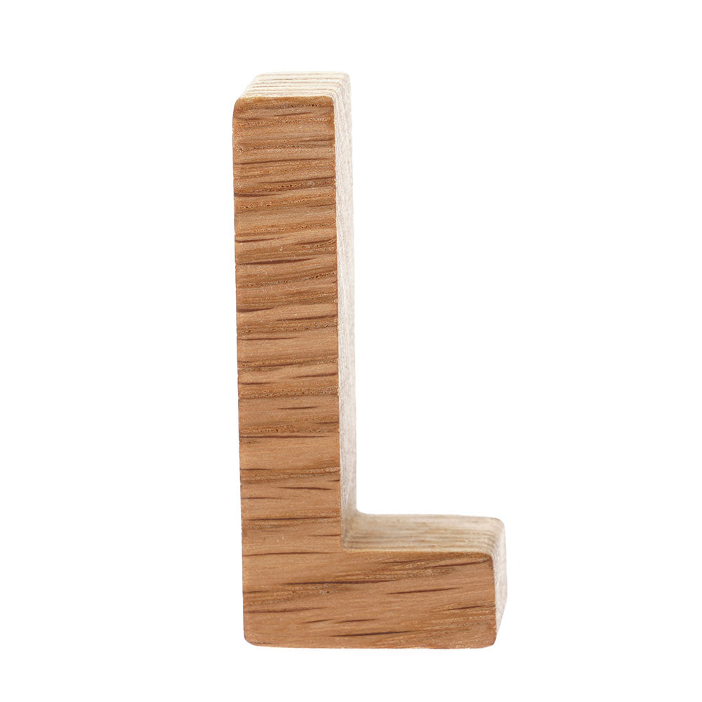 Reel Wood Individual Capital Letters