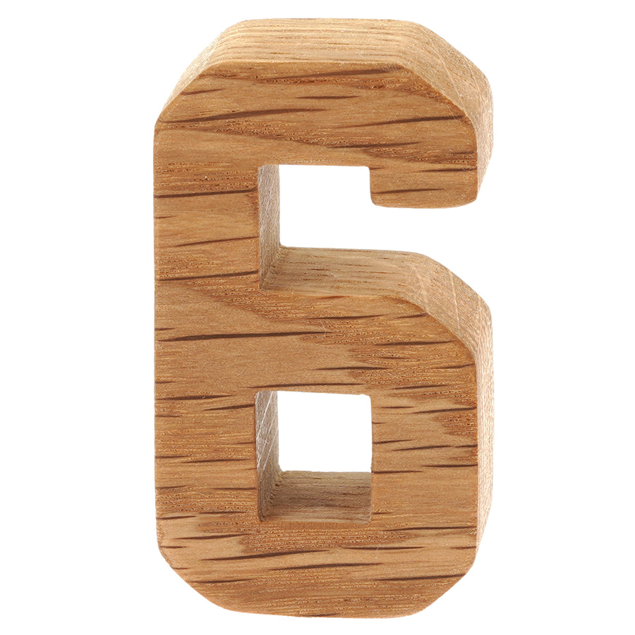 Reel Wood Individual Number Blocks