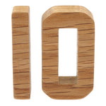 Reel Wood Individual Number Blocks