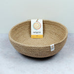 ReSpiin Jute Natural Medium Bowl