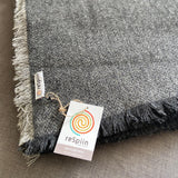 ReSpiin Recycled Wool Throw - Slate Grey