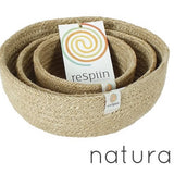 ReSpiin Jute Mini Bowl Set