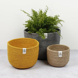 ReSpiin Jute Tall Basket Set - Beach