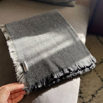 ReSpiin Recycled Wool Throw - Slate Grey