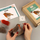 The Makerss - Small Robin Needle Felt Kit