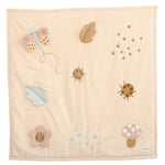 Roommate Baby Bugs Activity Blanket in a Pastel colour pictured on a plain background