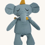 Roommate Eddy The Elephant Canvas Doll on a plain background. 