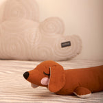 Roommate Lazy Puppy Cushion - Brown