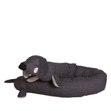 Coussin pour chien Roommate Lazy Long - Anthracite