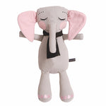 Jouet en peluche gris éléphant Roommate