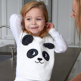 Roommate Organic Cotton Baby Bib - Panda