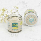 Salt of the Earth Unscented Deodorant Balm - Glass Jar 60g