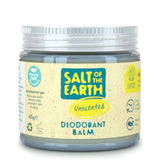 Salt of the Earth Unscented Deodorant Balm - Glass Jar 60g