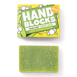 Barre de savon pour les mains Hand Blocks - Citron vert et bois de santal