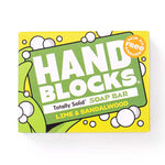 Barre de savon pour les mains Hand Blocks - Citron vert et bois de santal