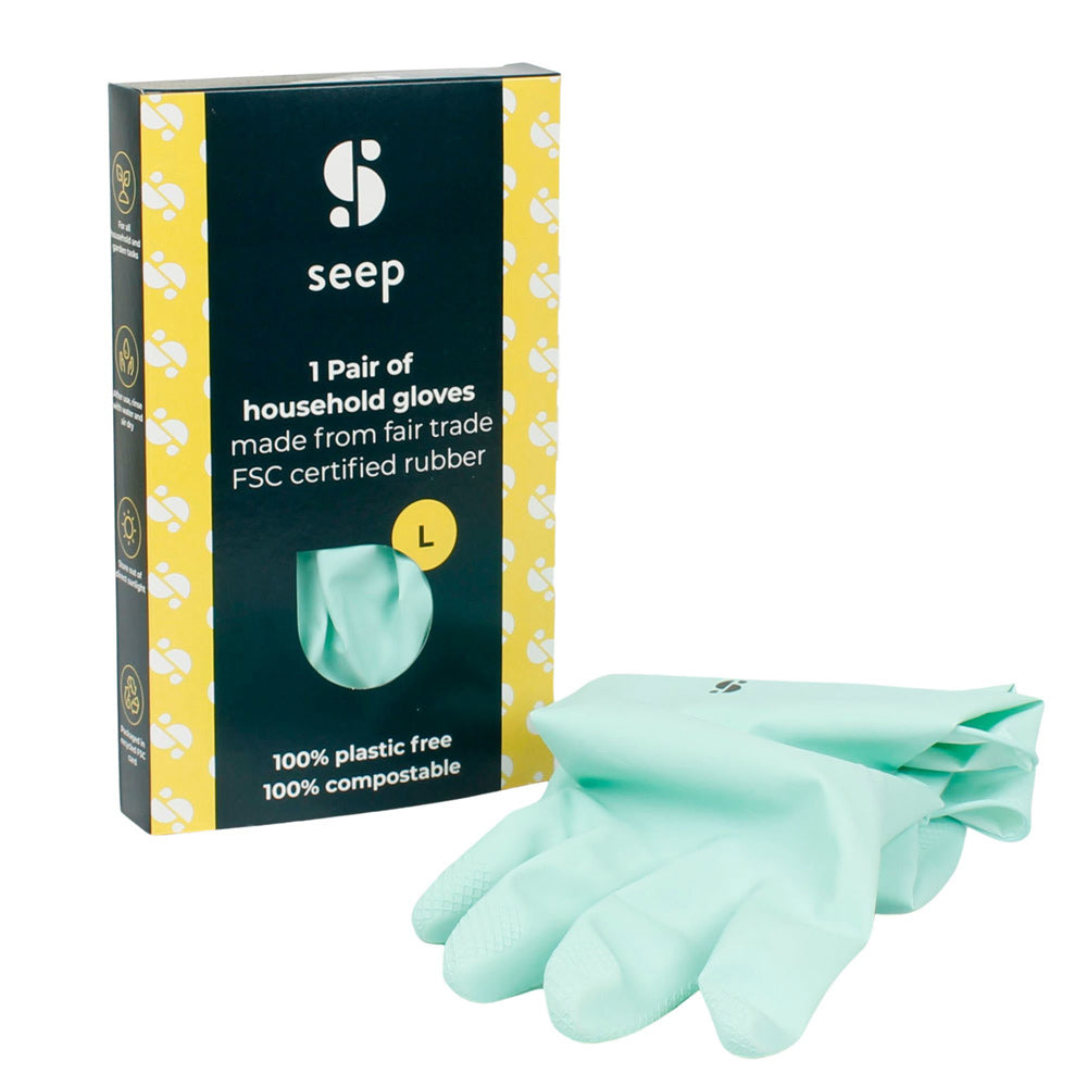 The Seep Company Rubber Gloves - Turquoise