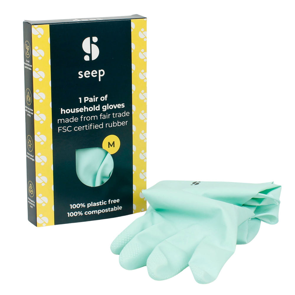 Gants en caoutchouc The Seep Company - Turquoise