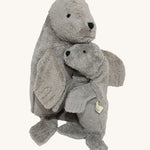 Senger Small Cuddly Seal - Grey