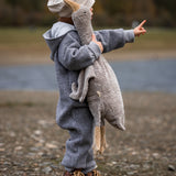 Senger Large Cuddly Goose - Grey