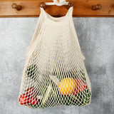 A Slice Of Green Organic Cotton Long Handled Shopping Bag