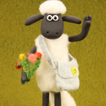 The Makerss - Aardman Shaun The Sheep & Flowers Needle Felt Kit