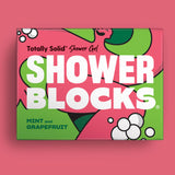 Shower Blocks Gel Bar - Mint & Grapefruit