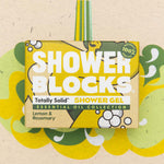 Barre de gel aux huiles essentielles Shower Blocks - Citron et romarin