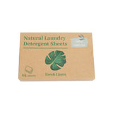 Simple Living Eco Laundry Detergent Sheets - Fresh Linen 64 Pack