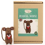 The Makerss - Small Reading Mouse Needle Felt Kit