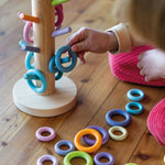 Grimm's Sorting Helper Building Rings Pastel